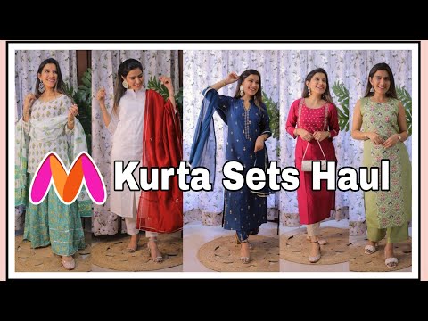 Myntra Kurta Sets Haul Under Budget | Super Style Tips