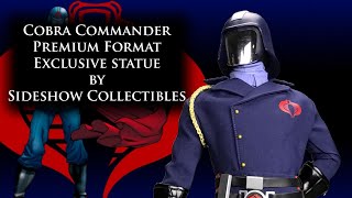 Cobra Commander Premium Format Exclusive statue by Sideshow Collectibles