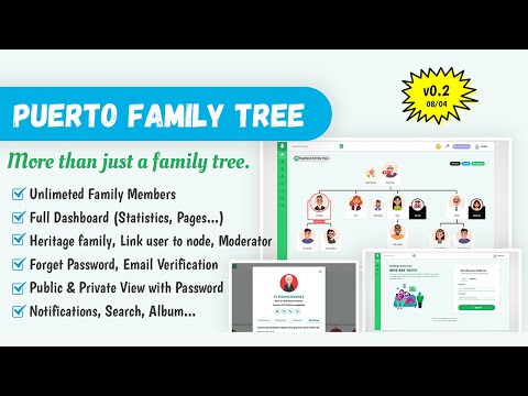 Puerto Family Tree Script (PHP) - Edit Language
