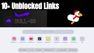 22 Random UnbIocked Websites for School Chromebook! | Gaming, Browsing, etc screenshot 3