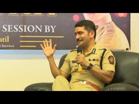 IPS Vishwas Nangre Patil ( Hindi ) Interview By Tikam Shekhawat At Zeal College Pune