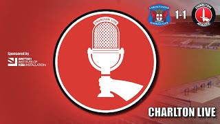 CHARLTON FORCED TO SETTLE FOR POINT AT BRUNTON PARK - CHELTENHAM UP NEXT | Sunday 26th November