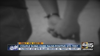 Couple Suing Over False-Positive Std Test