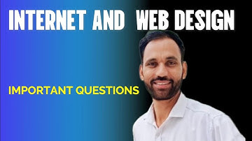PGDCA| 2 sem #internet #webdesign #pgdca#2ndsem #importantquestions #makhanlaluniversity #important