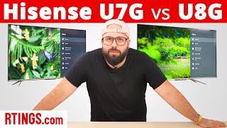 Rtings Com Vidéos Hisense U7G vs Hisense U8G (2021) – The Art Of Upselling