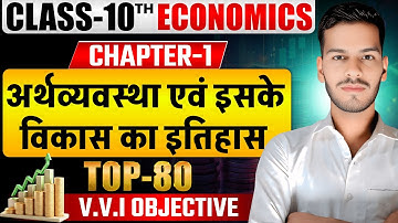 Class 10th Economics Chapter 1 Objective Question | अर्थव्यवस्था एवं इसके विकास का इतिहास Objective