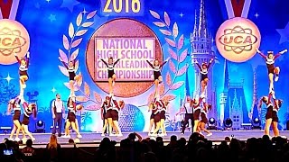 Central Cheerleaders Top 10 Stunt Routine: 2016 NHSCC