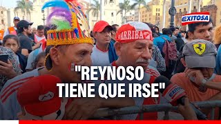 ??Reynoso tiene que irse: Hinchas peruanos decepcionados tras la derrota de la Perú en La Paz