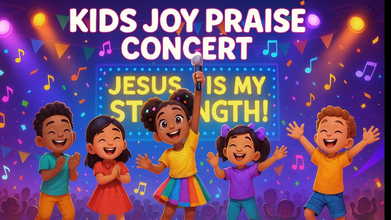 The Joy of the Lord Is My Strength! 💪 | Powerful Kids Christian Song ...