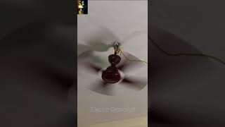 Micro 4 Blades Ceiling Fan Stops By Rope