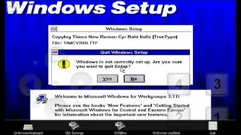 Windows 3.11 install android tablet