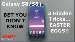 3 HIDDEN Tricks | Galaxy S8/S8+ YOU DIDN