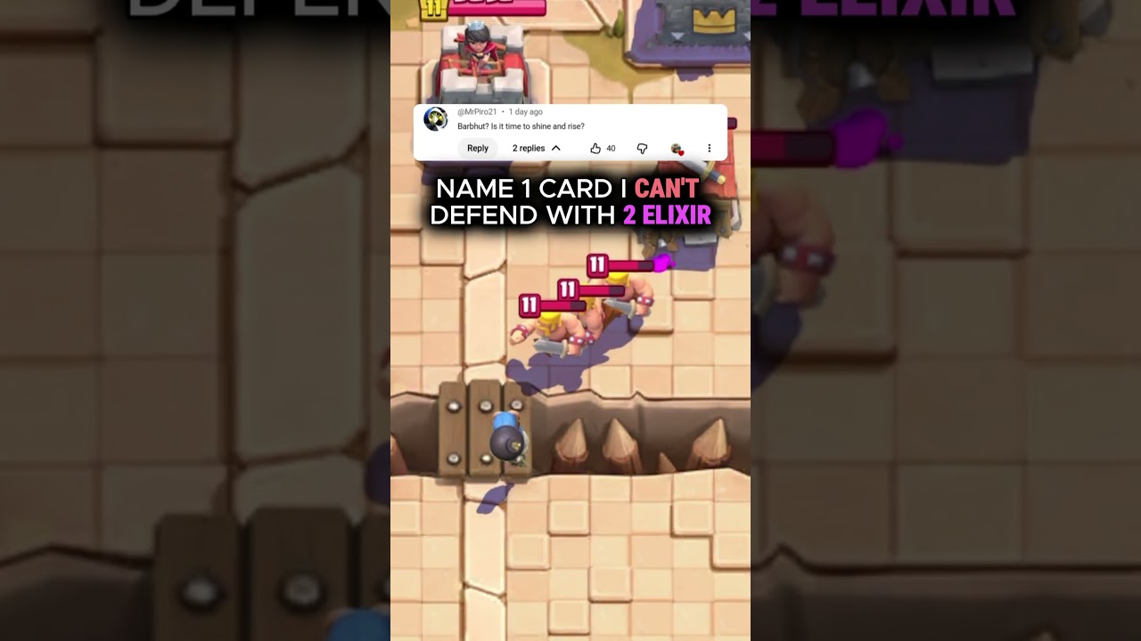 2 ELIXIR vs BARBARIAN HUT