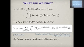 Dr. Daniele Dorigoni | Novel results in N=4 Super Yang-Mills with classical gauge groups