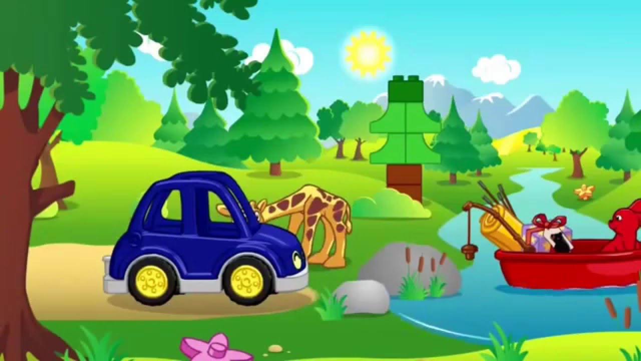 Синяя машина мультфильм