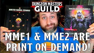 Monster Manual Expanded 1 & 2 Print on Demand Review! | Nerd Immersion