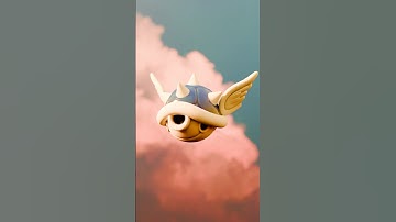 3D modeling the Blue Shell from Mario Kart in #blender  #blendertutorial #blender3d #mariokart