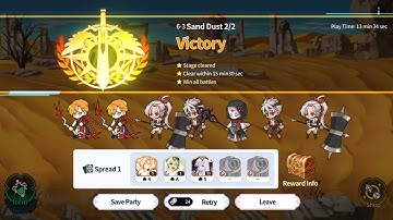 Arcana tactics:Stuck in 6-3:Sand Dust:Here is a guide ::