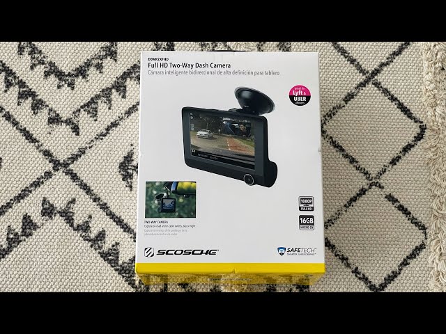 Scosche HD DVR Dash Camera