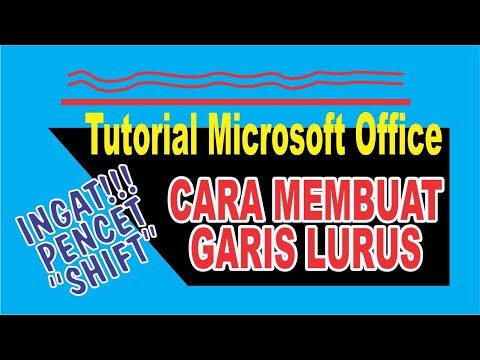 Video: Cara Membuat Garis Besar Teks