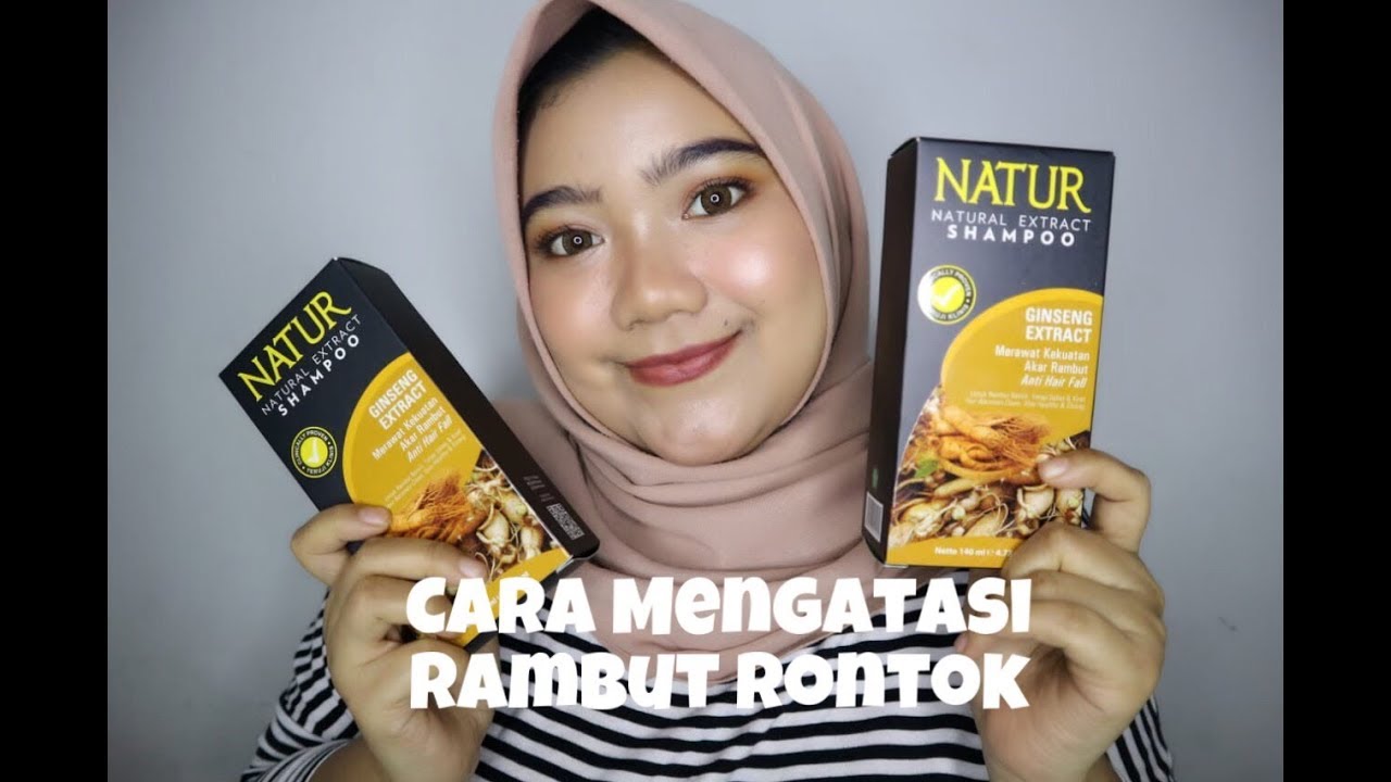 MENGATASI RAMBUT RONTOK DENGAN NATUR SHAMPOO GINSENG EXTRACT