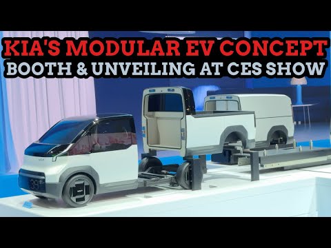 Kia Introduces Modular EV Design Concept At CES In Las Vegas - Big Dreams For PBV