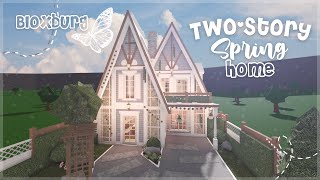 Minami Oroi Roblox Bloxburg SpeedBuild Floral Spring House, video  recording, Roblox