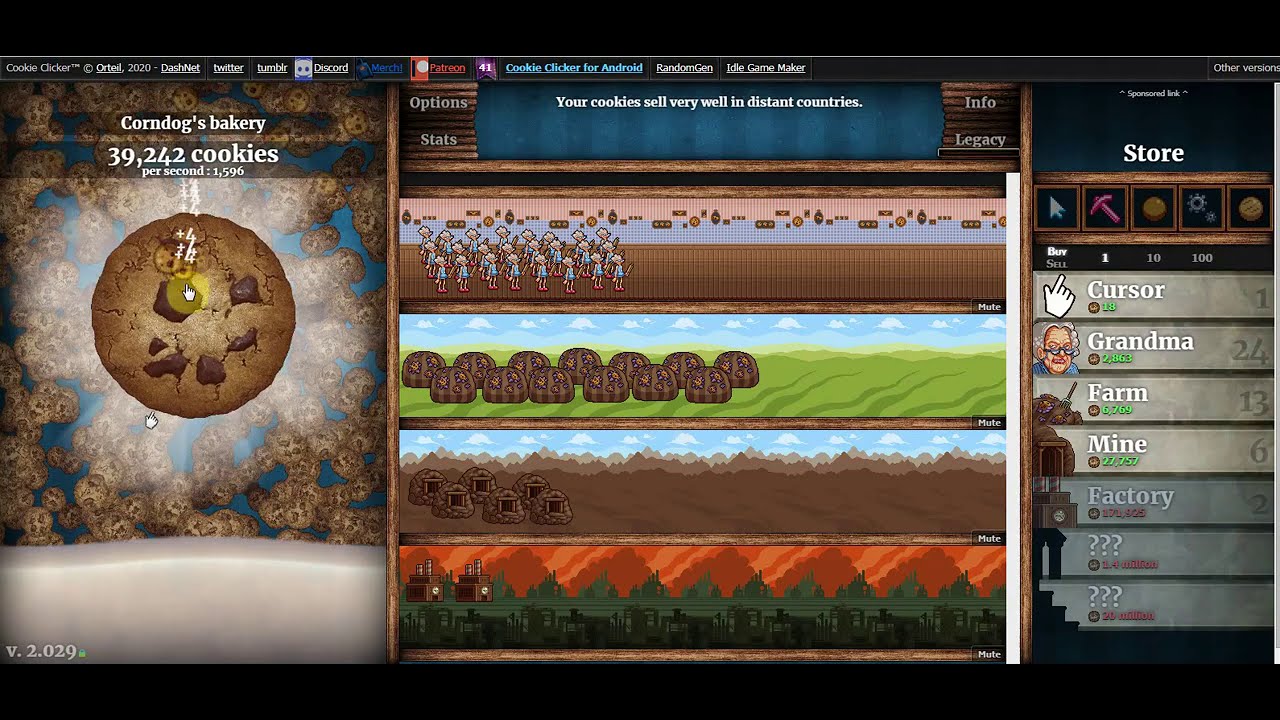 Cookie clicker android