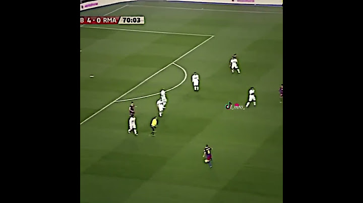 عندما ذل برشلونة ريال مدريد سنه 2011 وسجل 5 اهداف في شباكم
