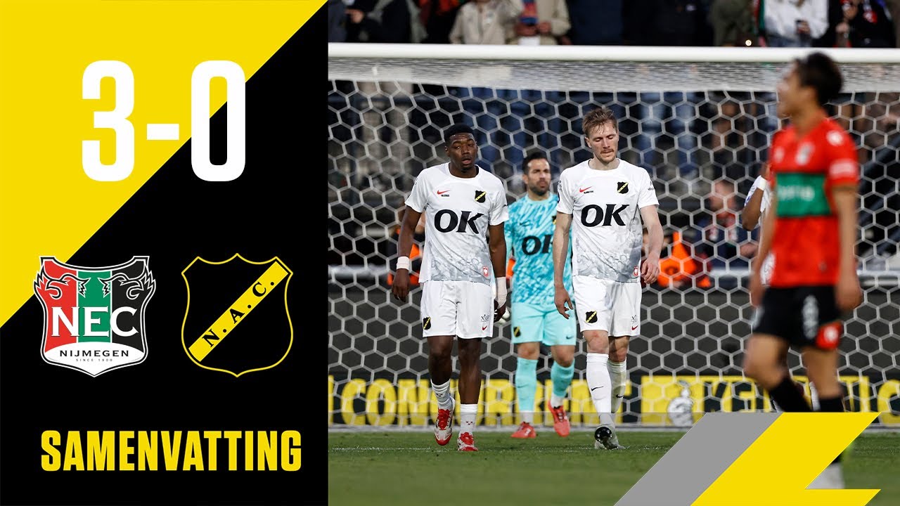 SAMENVATTING | N.E.C. Nijmegen - NAC | 3-0 | 2024/2025