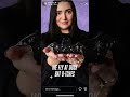 Safiya Nygaard IG Story: Fiendish Behavior 🦇 #shorts #stories 1/6/2026