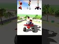 Franklin vs 3 car jump, Motu Patlu, Shiva super jump challenge#shorts #3dindianbikesdrivin