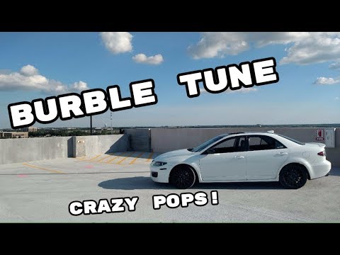 BURBLE TUNED MAZDASPEED6! CRAZY POPS!