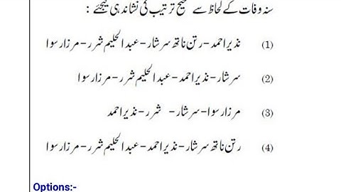 Part 2 UGC net Urdu Answers Key | Official Answer Key UGC net urdu 2021 | UGC NET JRF URDU EXAM