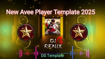 🔥 New Avee Player Template 2025 | Free Download | Best Visualizer Templates for Video Editing 🎵