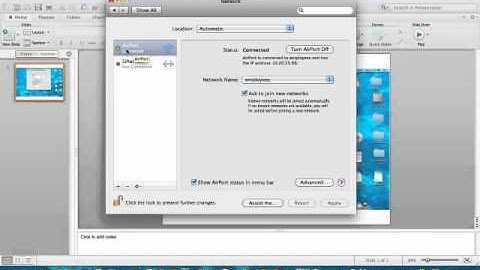 MAC OS X MAC address
