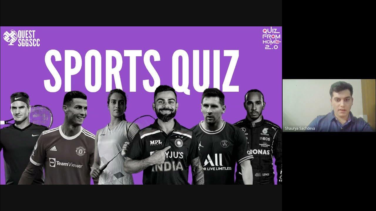 The Sports Quiz Quiz From Home 2.0 YouTube