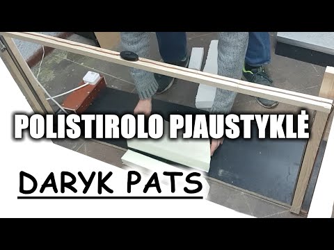 Video: Kaip supjaustyti polistirolą: 7 žingsniai (su nuotraukomis)