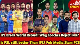 Фото Is PSL Still Better Than IPL? Pak Media Bashing PCB! IPL Break World Record | Why Coaches Reject Pak