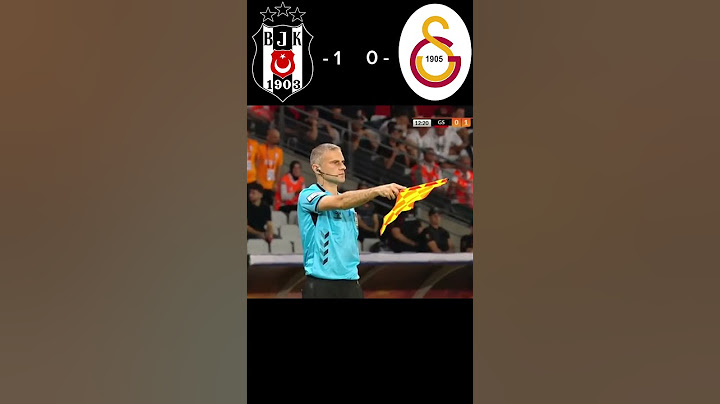 Beşiktaş 5 - 0 Galatasaray | 2024 Süper Kupa Finali