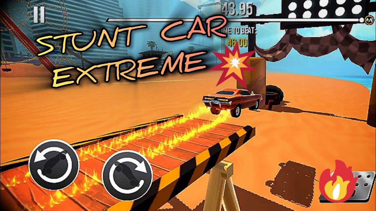 You Beat This? 😱 Stunt Car Extreme Bonus Level Is A Nightmare