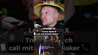 Er called mit Market Makern! 🚨⚠️ #livetrading #kryptolivetrading #btc #eth #xrp #marketmaker #call
