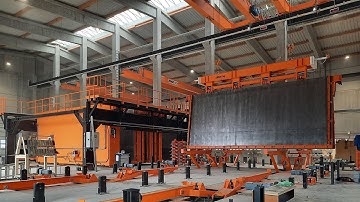 Butterfly Battery Mould® for very high productivity and quality in precast plants
