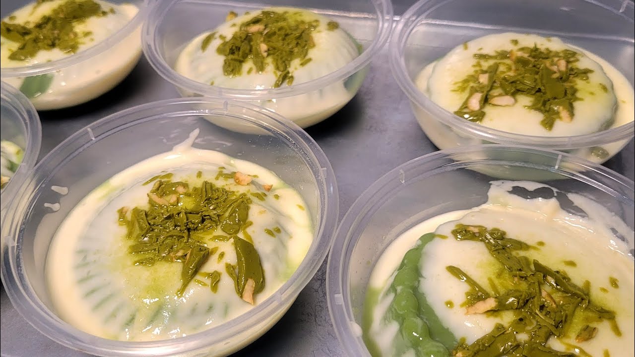 Bikin silky puding rasa matcha yang satset || PUDING MATCHA FLA KEJU !!! termatcha-matcha 