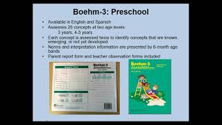 Introduction to the Boehm Test of Basic Concepts 3 screenshot 1