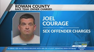 Race team owner charged in Rowan Co on sex offender violation