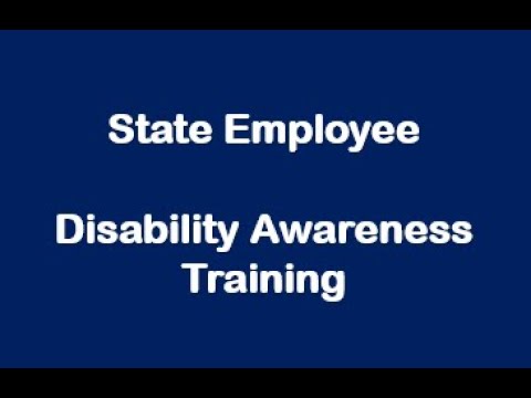 Disability Awareness Training