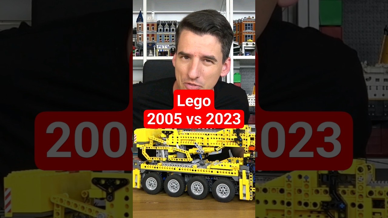 Lego Technic war 2005 schon ganz oben - der Absturz folgte ab 2017 und hält an.