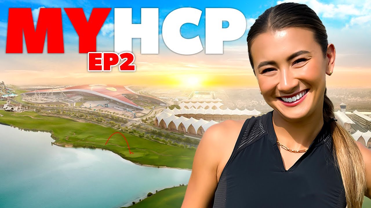 Ep2. golf is HARD…!!! *SHOCKING* | Yas Links Golf Course