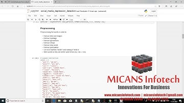 DEPRESSION DETECTION IN SOCIAL MEDIA POSTS USING LSTM WITH CNN & LOGISTIC PYTHON PROJECT